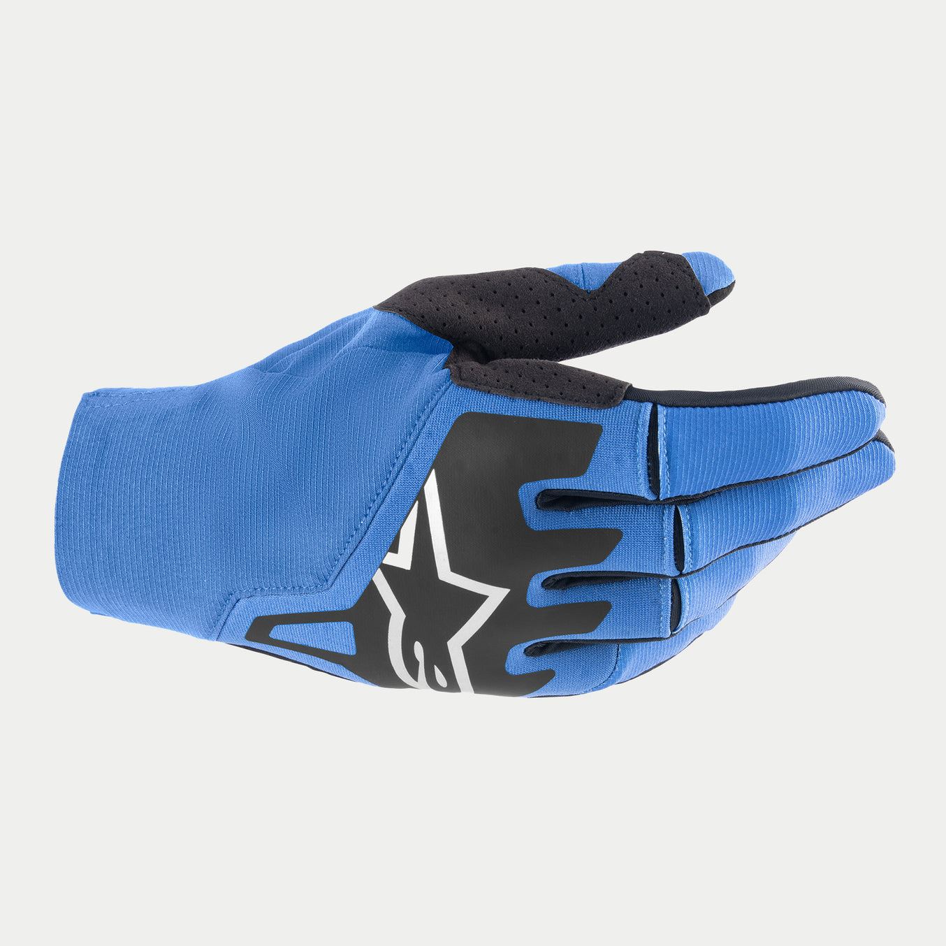 Alpinestars 2024 Techstar Motocross Gloves Blue Ram Black